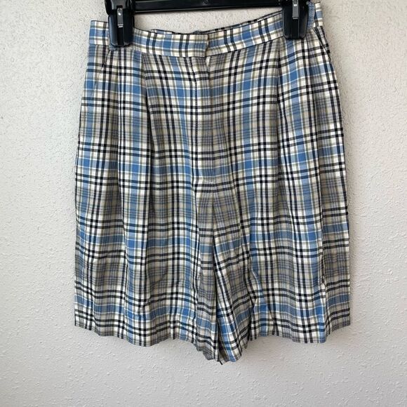 JH Collectible Plaid Shorts Size 8 EUC - Picture 1 of 6